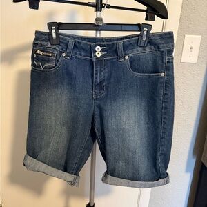 Massini Blue Jean Shorts for Women